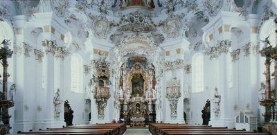 Vista interior de la iglesia (foto) de German School