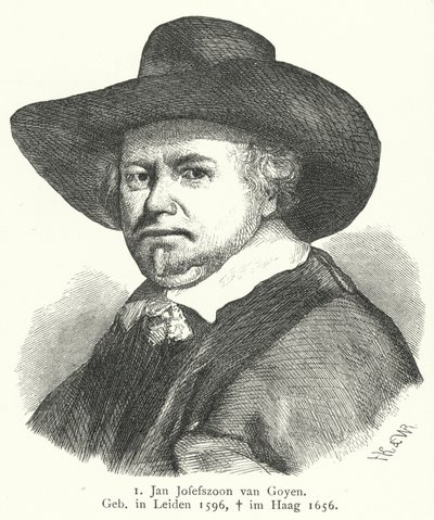 Jan van Goyen, pintor de la Edad de Oro holandesa de German School