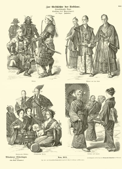 Trajes japoneses de German School