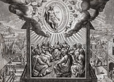 Jesucristo y los apóstoles de German School