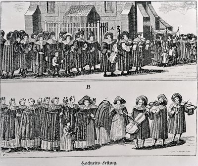 Procesión de carnaval judío de German School
