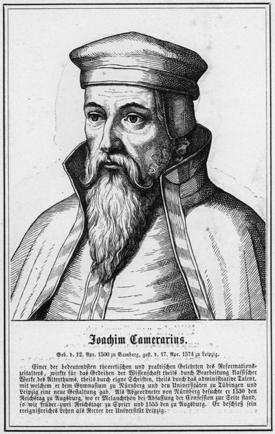 Joachim Camerarius de German School