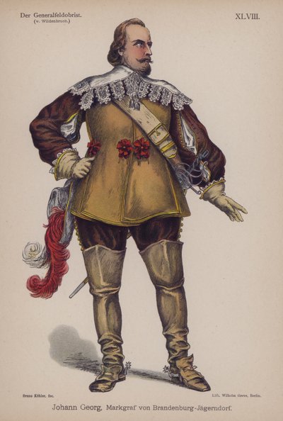 Johann Georg, Margrave de Brandeburgo-Jägerndorf (1577-1624), de Der Generalfeldoberst por Ernst von Wildenbruch de German School