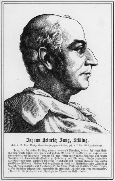 Johann Heinrich Jung, Stilling (grabado) de German School