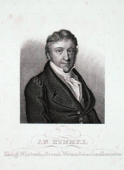 Johann Nepomuk Hummel (1778-1837) de German School
