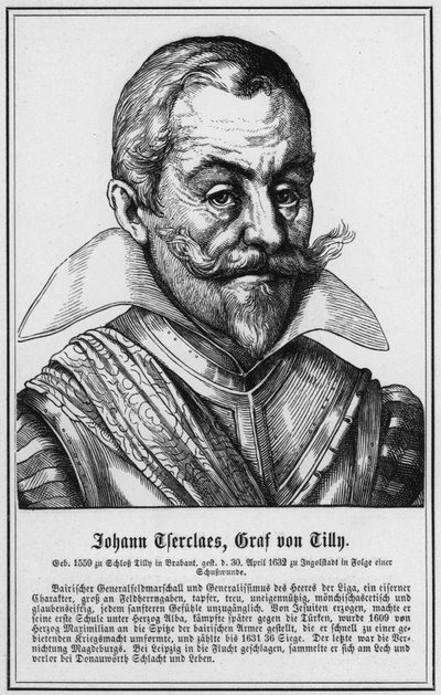 Johann Tserclaes, Graf von Tilly de German School