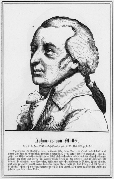 Johannes von Muller de German School