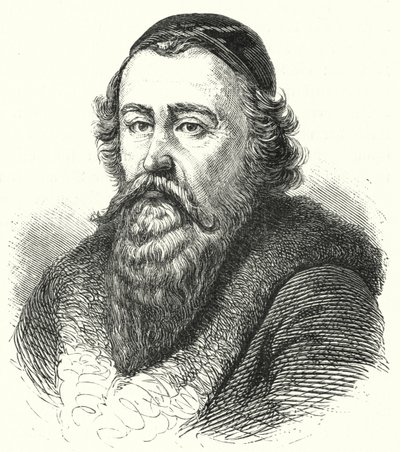 John Amos Comenius, filósofo y teólogo moravo (grabado) de German School