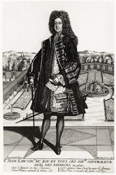 John Law de Lauriston de German School