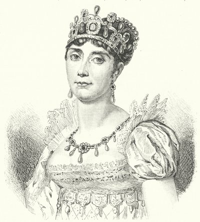 Josephine de Beauharnais, primera esposa de Napoleón I de German School