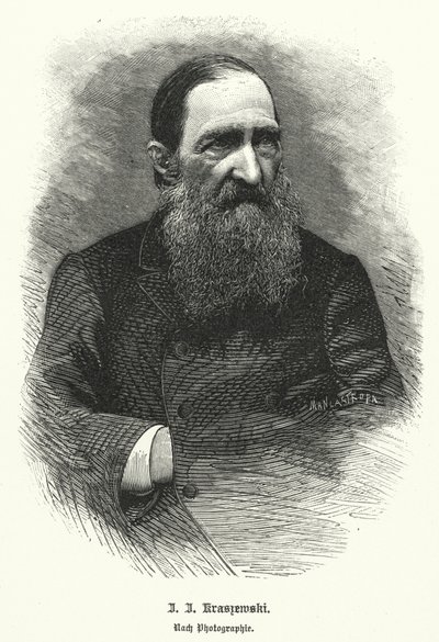 Jozef Ignacy Kraszewski, historiador y novelista polaco de German School