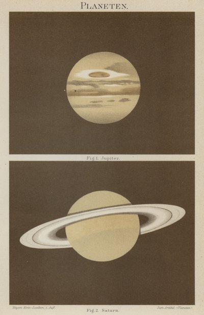 Júpiter y Saturno de German School