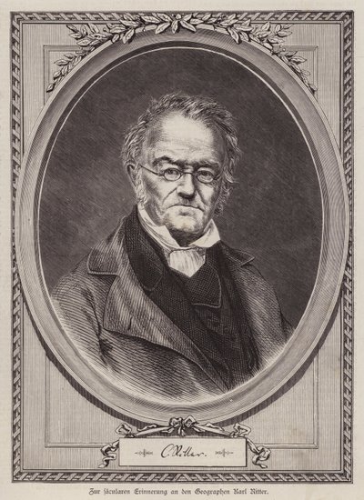 Karl Ritter, geógrafo alemán y profesor en la Universidad de Berlín de German School