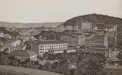 Karlsbad desde el lado norte de German School