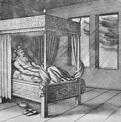 Rey observa la lluvia a través de su ventana del Musaeum Hermeticum de German School