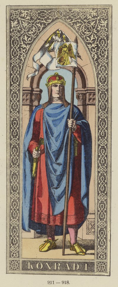 Conrado I, 911-918 de German School