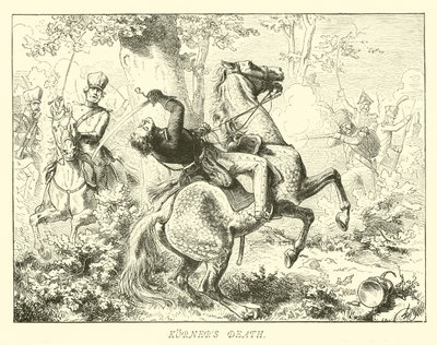 La muerte de Körner de German School