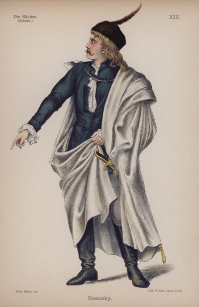 Kosinsky, de Die Räuber (Los bandidos) de Friedrich Schiller de German School