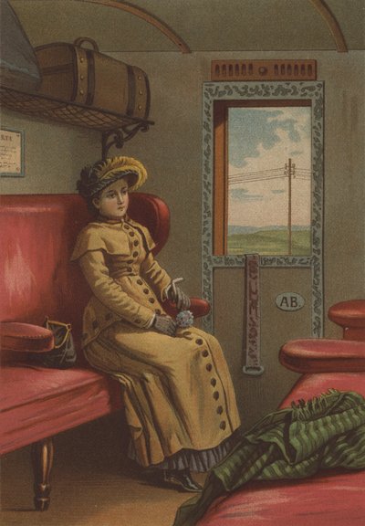 Dama en tren de German School