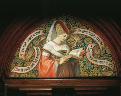 Dama leyendo 