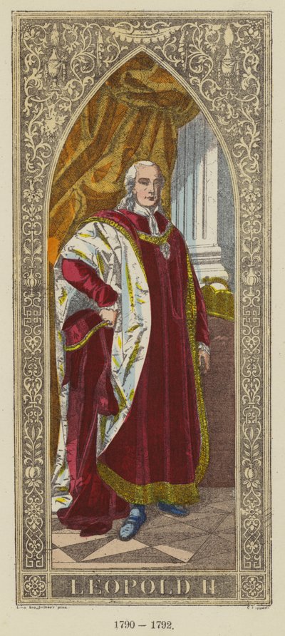 Leopoldo II, 1790-1792 de German School