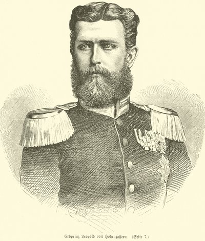 Leopoldo, Príncipe de Hohenzollern de German School