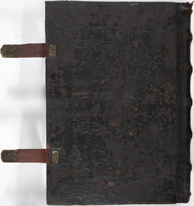 Lewis E 161, Misal, contraportada, Franconia, posiblemente Forchheim, Alemania de German School