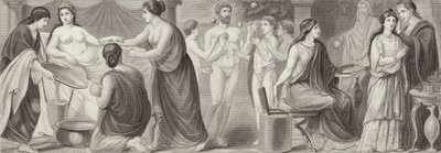 Vida en la Antigua Roma. Ilustración para Bilder-Atlas de German School