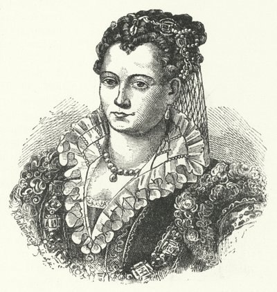 Lucrezia Borgia, duquesa consorte de Ferrara, Módena y Reggio de German School