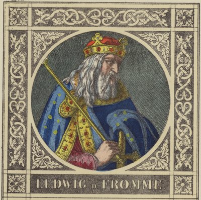 Ludovico Pío, 814-840 de German School