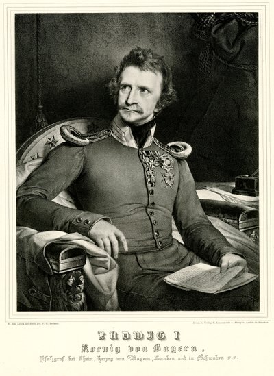 Ludwig I., 1884-90 de German School