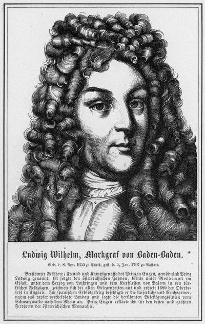 Ludwig Wilhelm, Margrave de Baden-Baden de German School