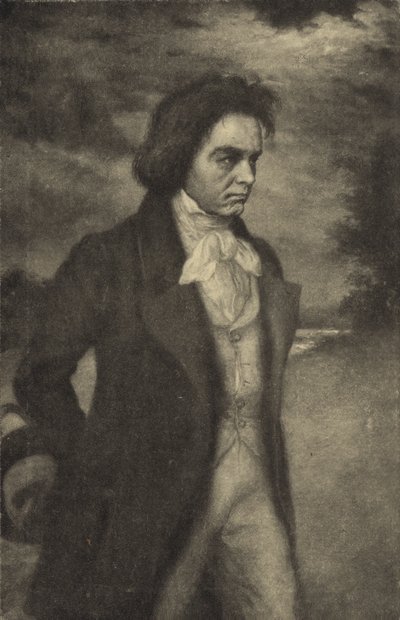 Ludwig van Beethoven, compositor y pianista alemán (1770-1827) de German School