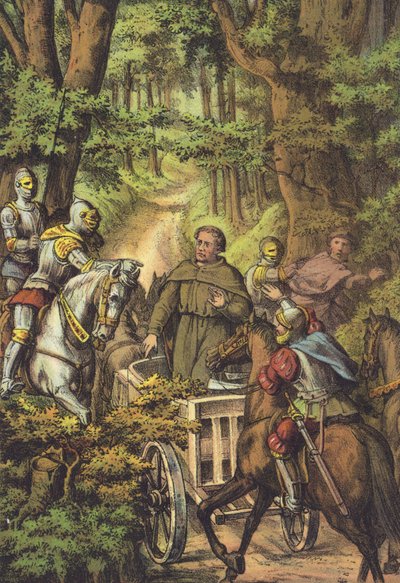 El secuestro de Lutero al Wartburg de German School