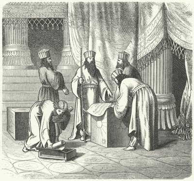 Magos, sacerdotes zoroastrianos persas de German School