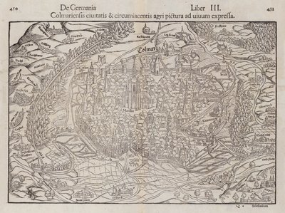 Mapa de Colmar de German School