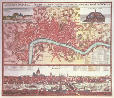 Mapa de Londres de German School