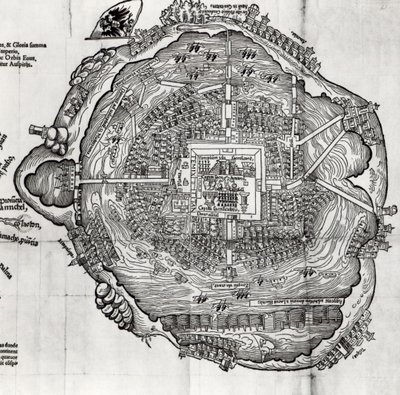Mapa de Tenochtitlan de 
