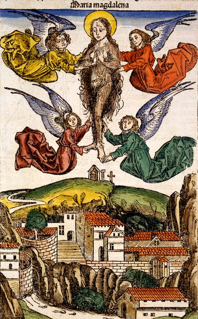 María Magdalena del Liber Chronicarum de Hartmann Schedel, 1493 de German School