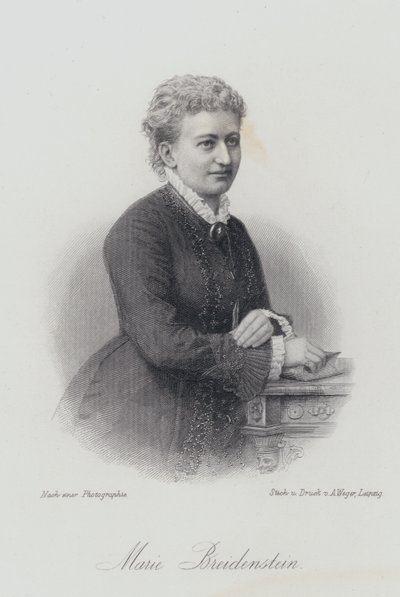 Marie Breidenstein, pianista, cantante y profesora de canto alemana de German School