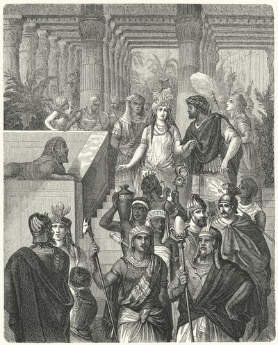 Matrimonio de Masinisa, Rey de Numidia, y Sofonisba de Cartago de German School