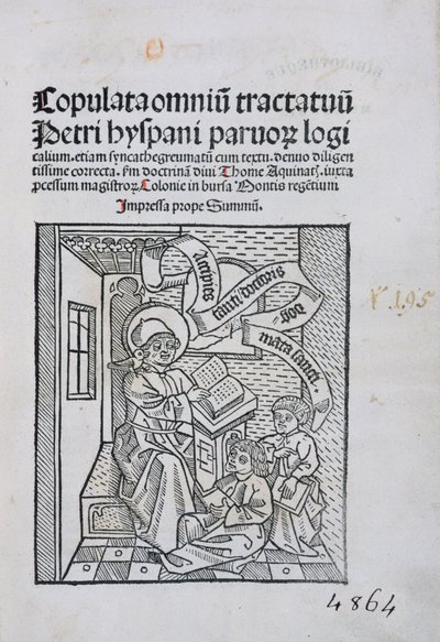 Maestro y alumnos, 1490 de German School
