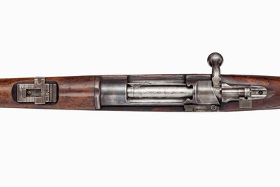 Carabina de Caballería Mauser de 7 mm usada por los Comandos Bóer de German School