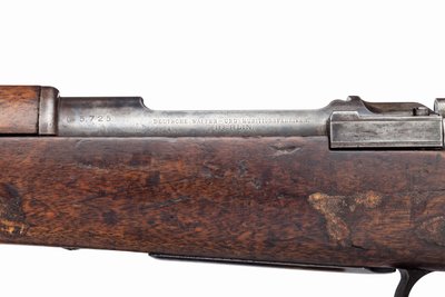 Carabina de Caballería Mauser 7 mm utilizada por los Comandos Bóer de German School