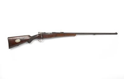Rifle deportivo de cerrojo Mauser 7 mm, c.1900 de German School