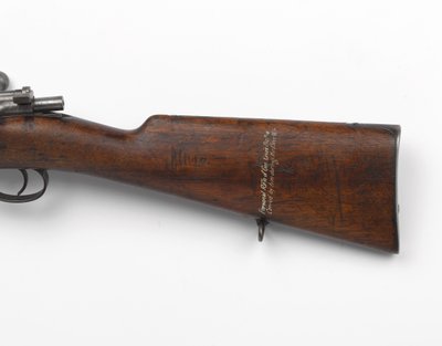 Rifle de cerrojo Mauser M1896 7.92 mm 1896 usado por el General Louis Botha de German School