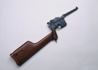 Pistola Mauser semiautomática 7.63 mm M1896, circa 1898 de German School