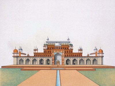 Mausoleo de Akbar el Grande en Sekandra de German School