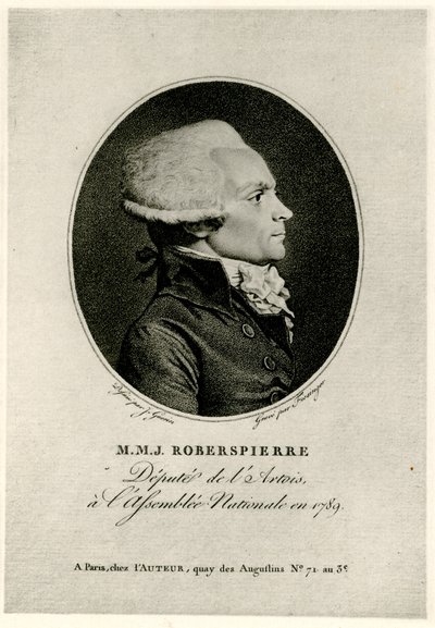Maximilien Marie Isidore de Robespierre de German School