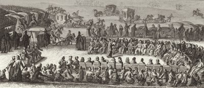 Reunión de la Asamblea Nacional Polaca. Ilustración para Bilder-Atlas de German School